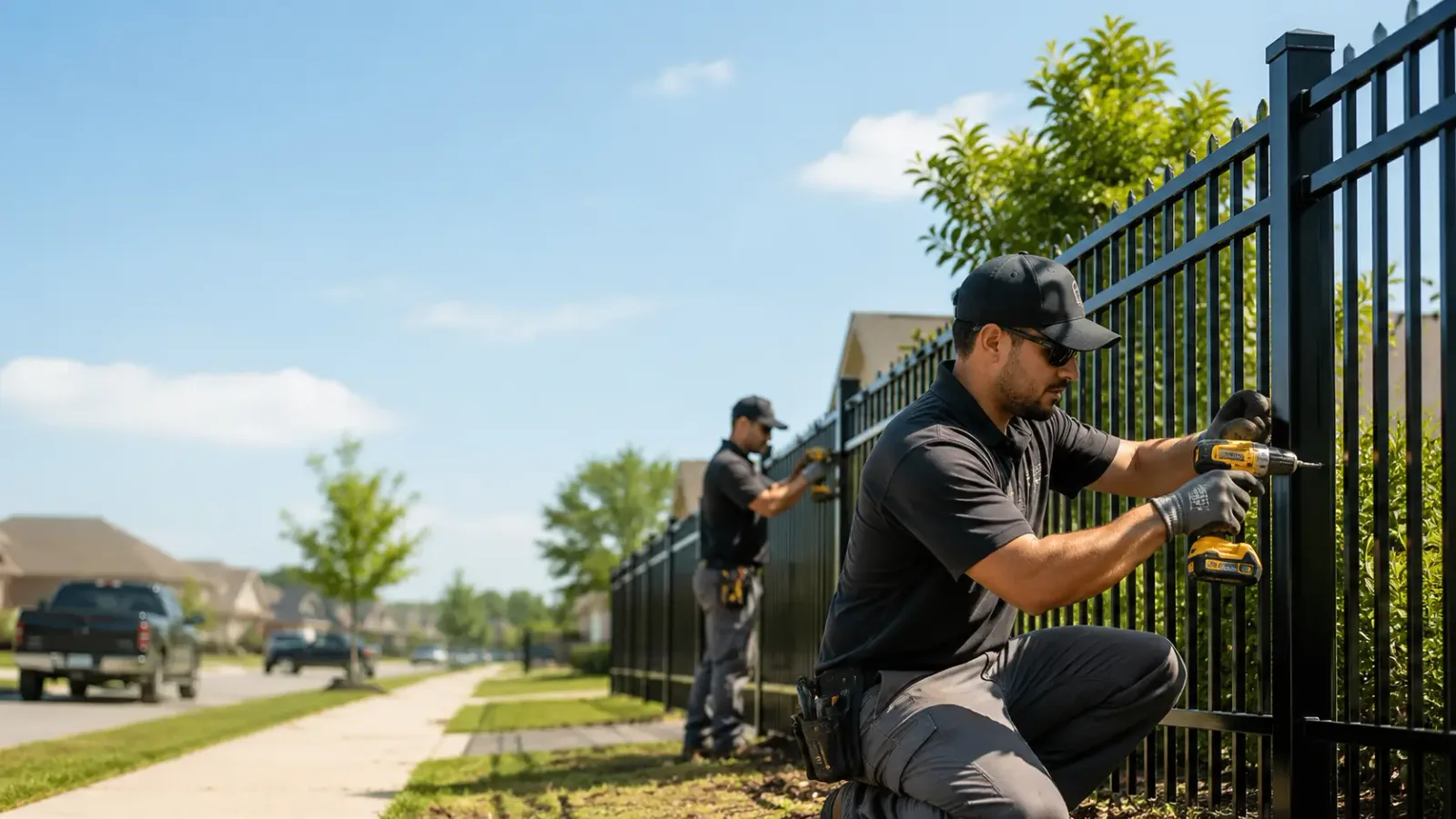 Metal Fence Installation in Brea, CA